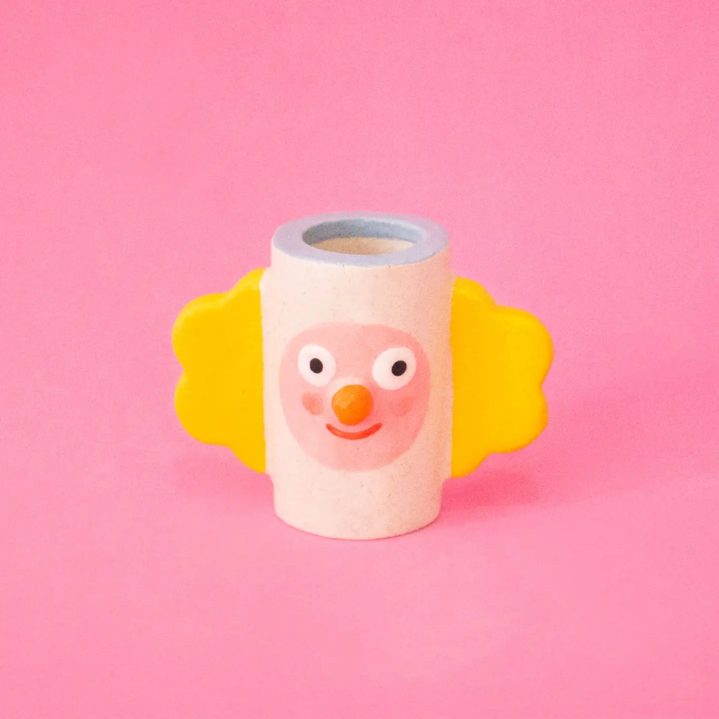 Little Clown Ceramic Candle Holder / Vase-Little Fish Co.