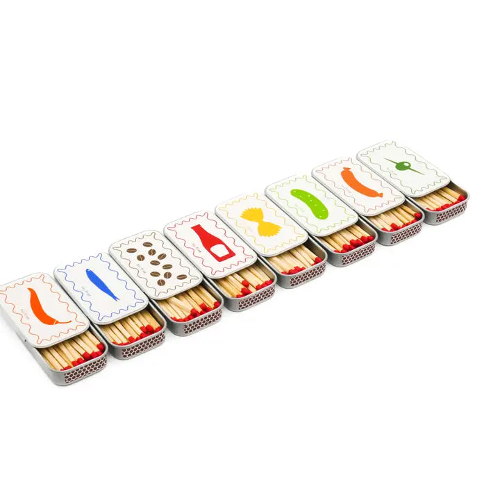 Chili Matchbox Tin-Top 30 Party-Little Fish Co.