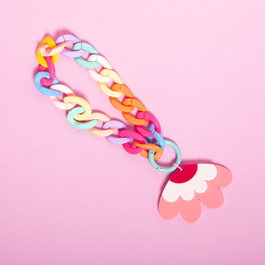 Tripple Petal Keychain - Various Colours-New Arrivals-Little Fish Co.