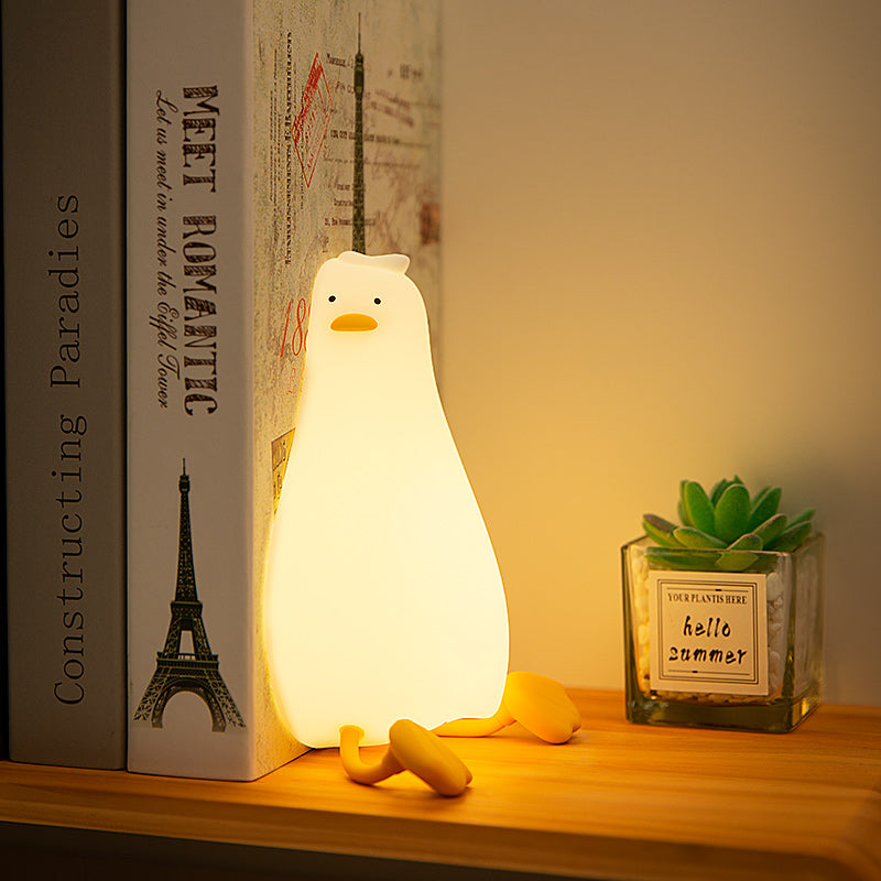 Laying Duck Silicon night light-Top 30 Decor-Little Fish Co.