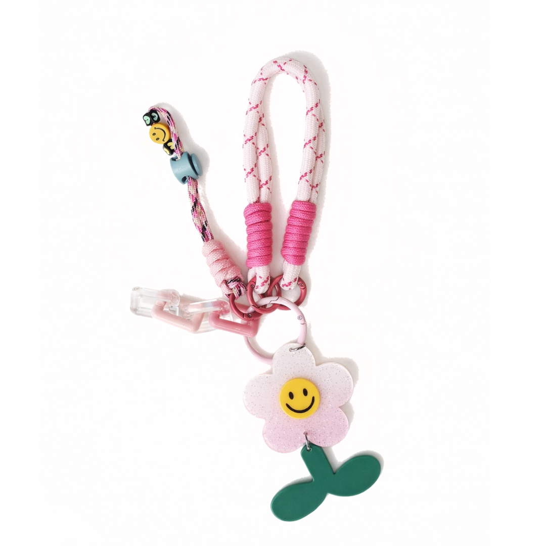 Flower with petals keycharm