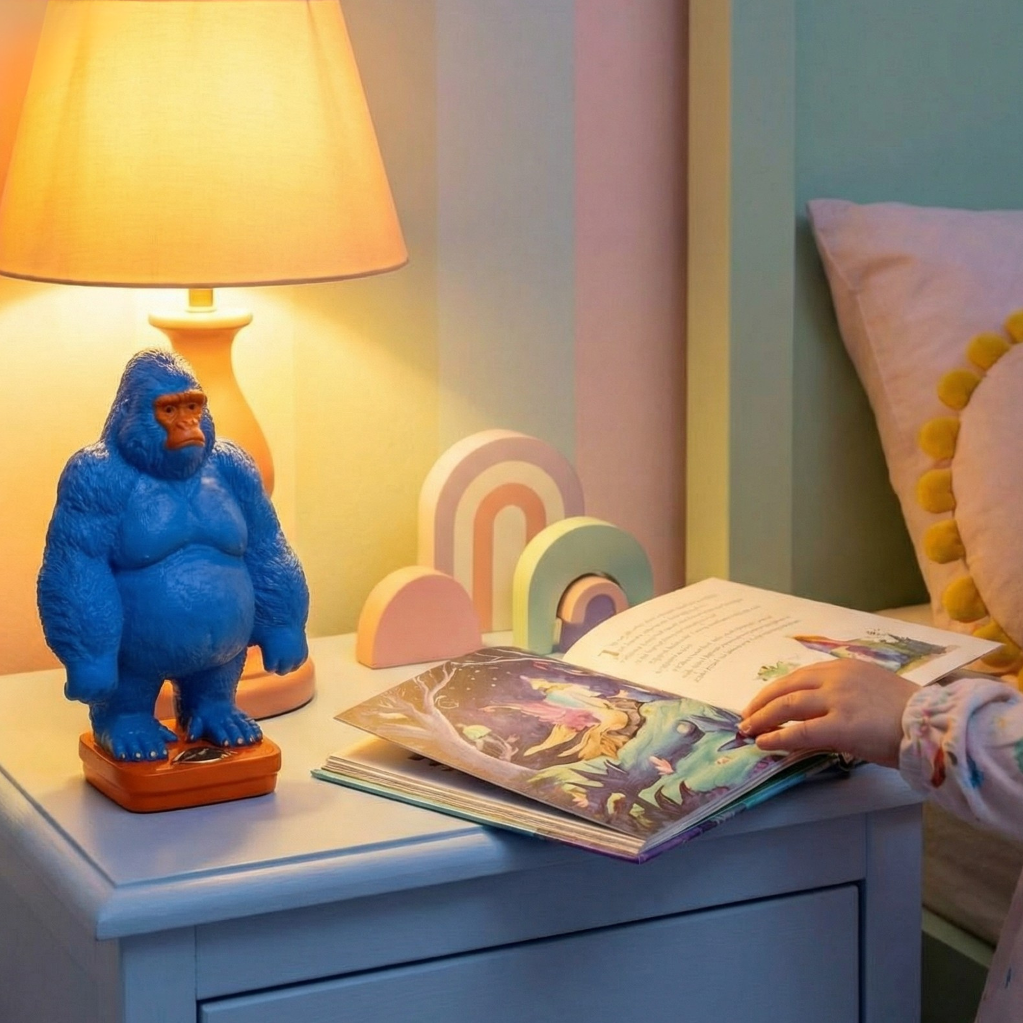 Priscilla Gorilla - Blue-New Arrivals-Little Fish Co.