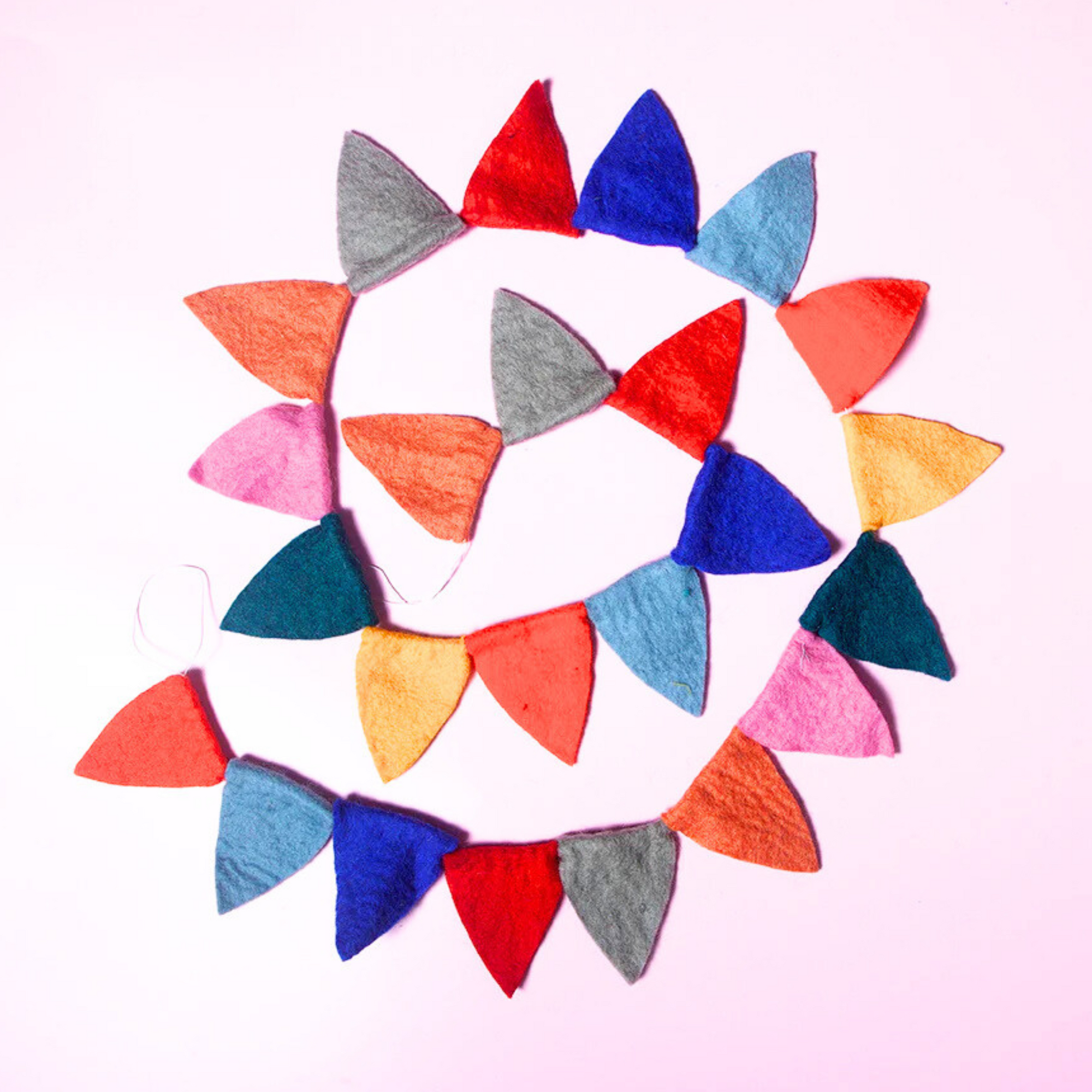Felt Bunting - Smartie-Fun-Little Fish Co.