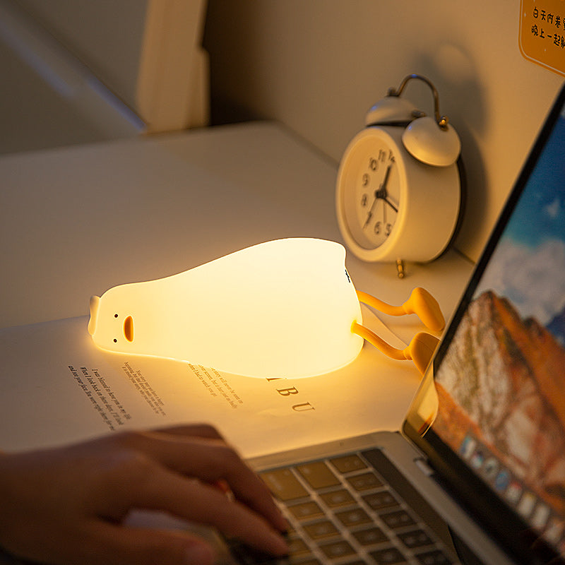 Laying Duck Silicon night light-Top 30 Decor-Little Fish Co.