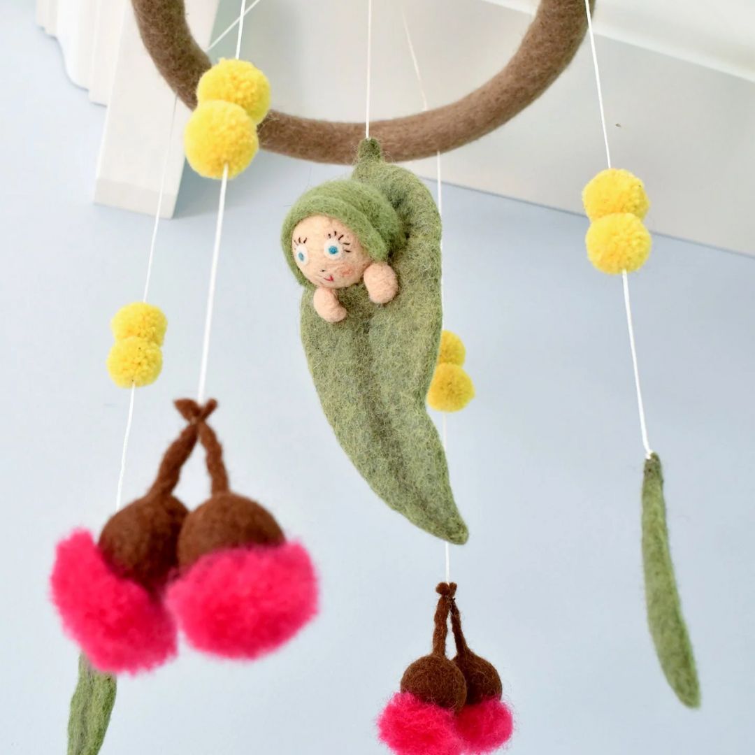 Gumnut baby nursery mobile-Fun-Little Fish Co.