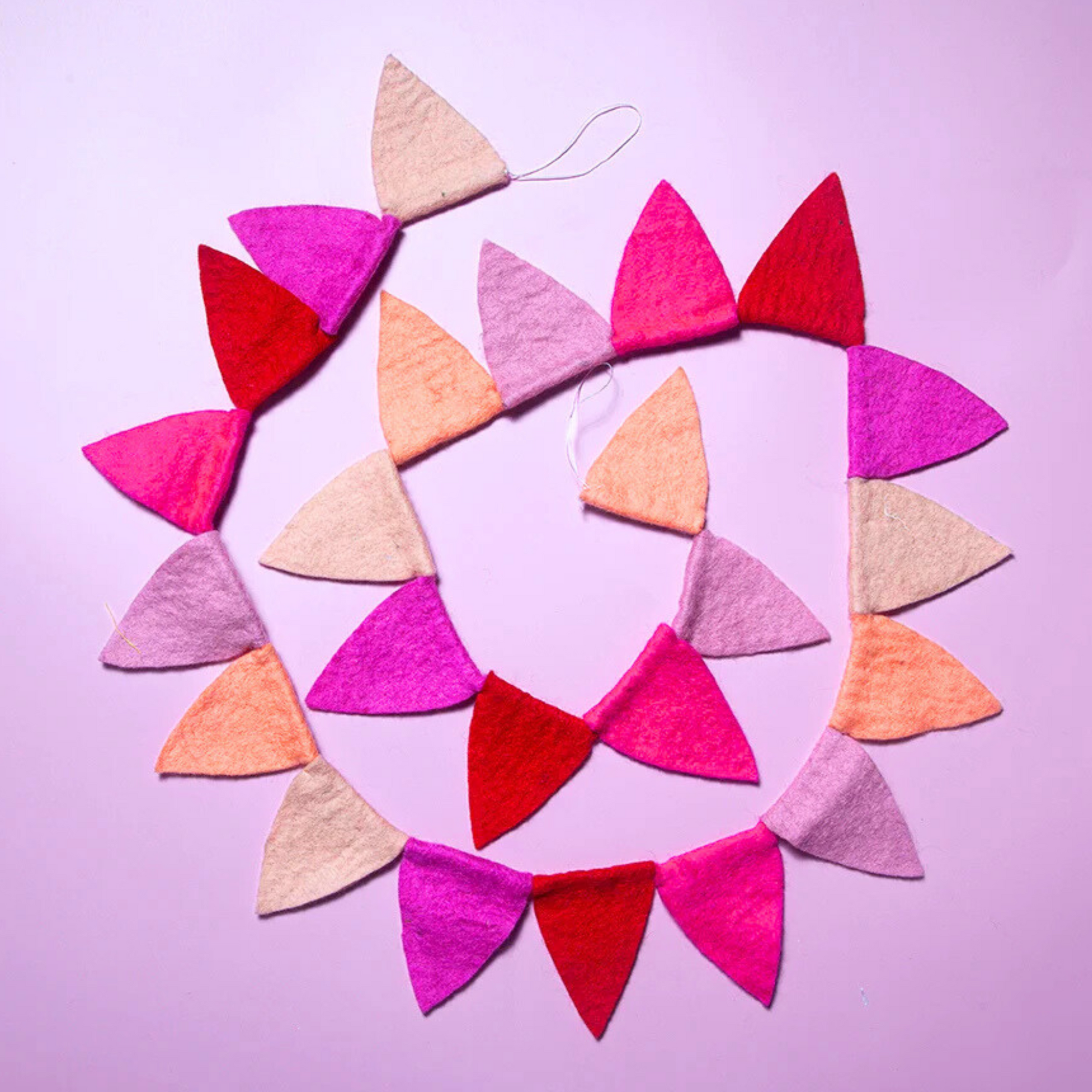 Felt Bunting -sherbet-Fun-Little Fish Co.