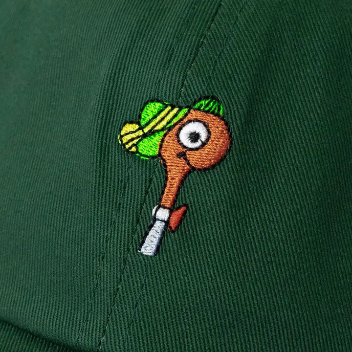 3P4 X Richard Scarry® - Lowly Worm Dad Hat (Forest)-Little Fish Co.