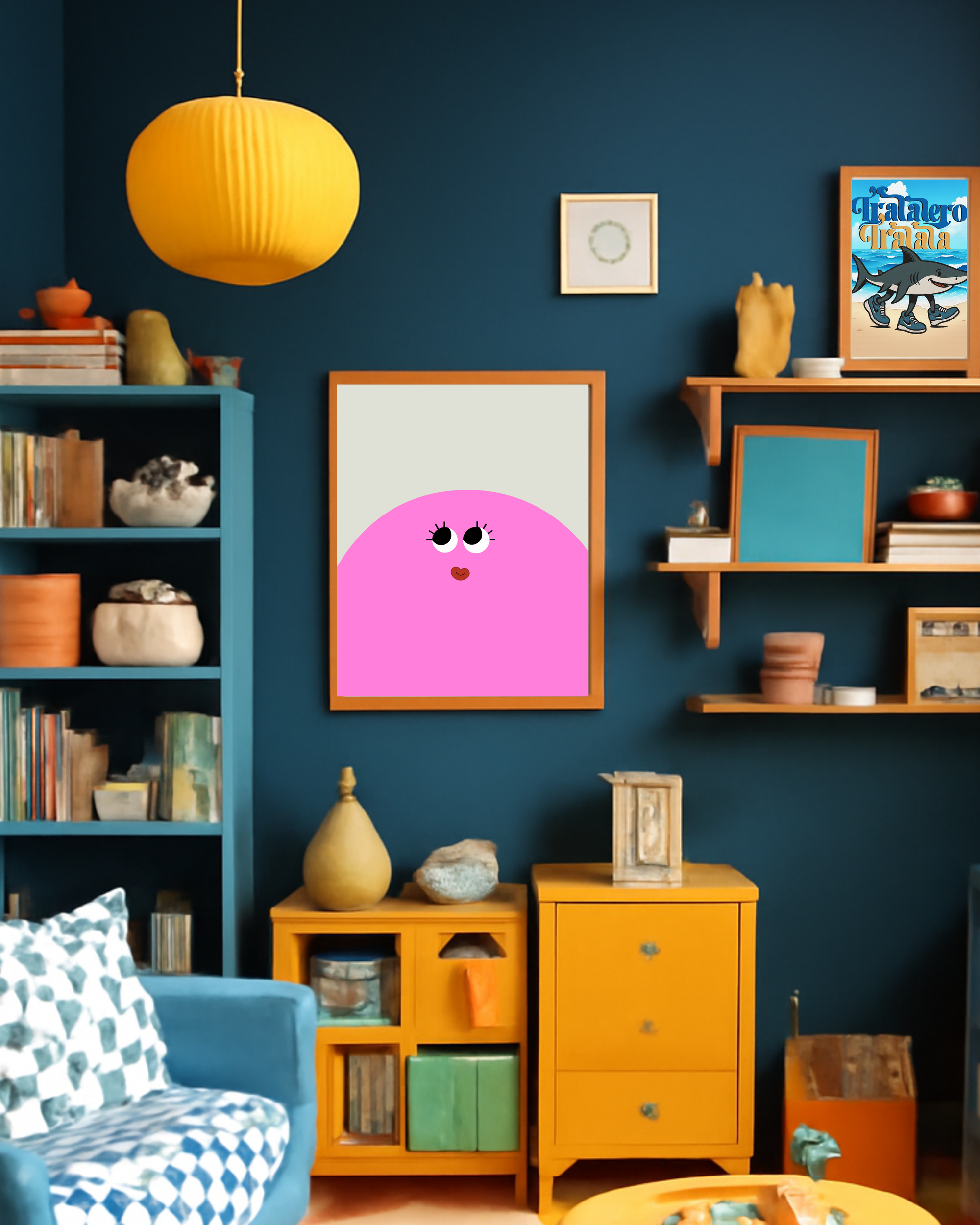 Dotty - Art print - colors available-Art-Little Fish Co.