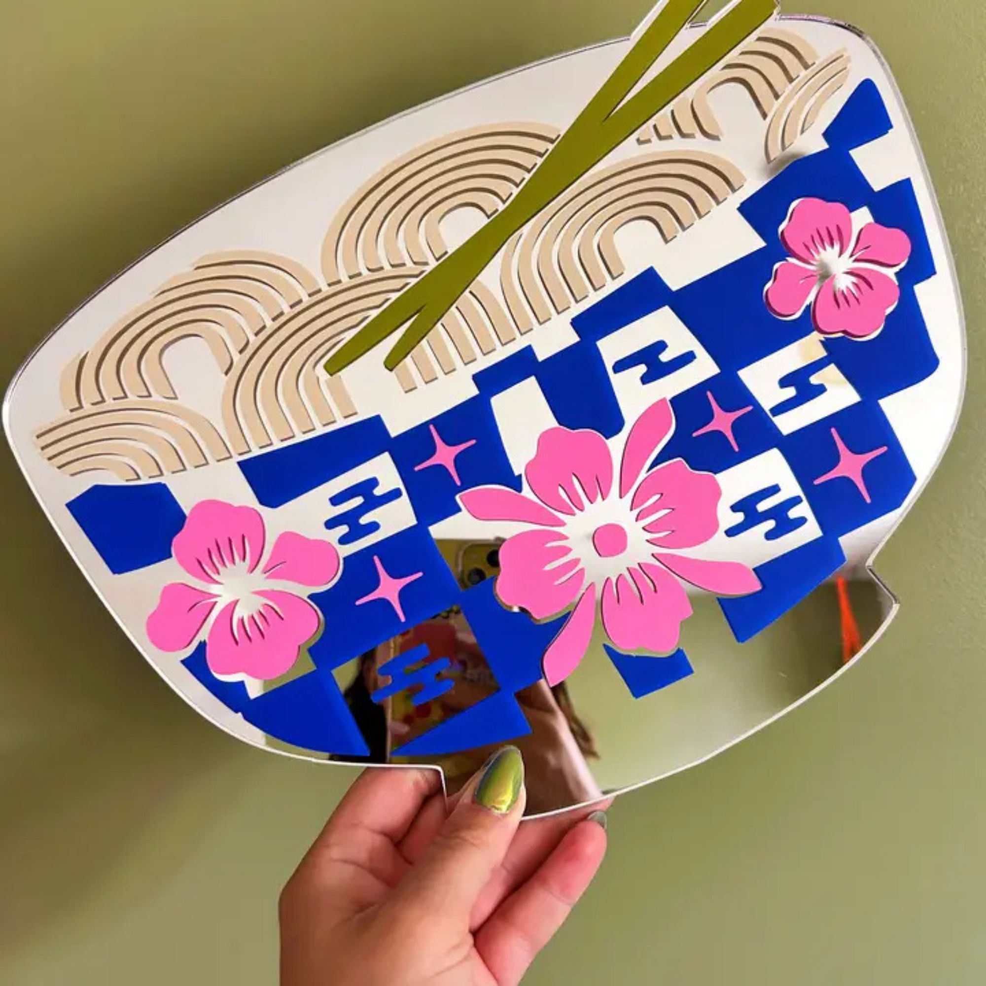 Ramen noodle mirror-New Arrivals 2025-Little Fish Co.