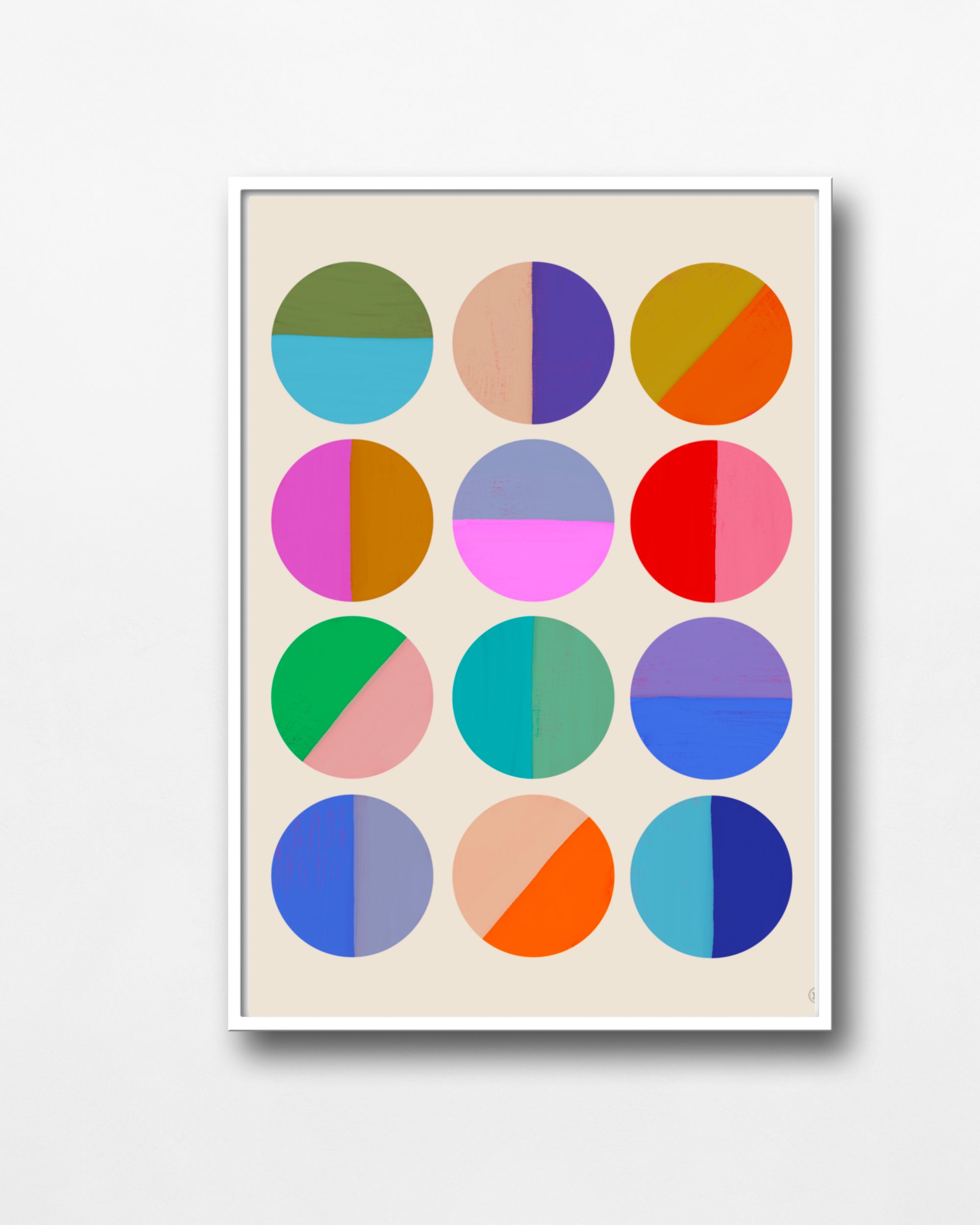 Colour block - Vicky Barone-Art-Little Fish Co.