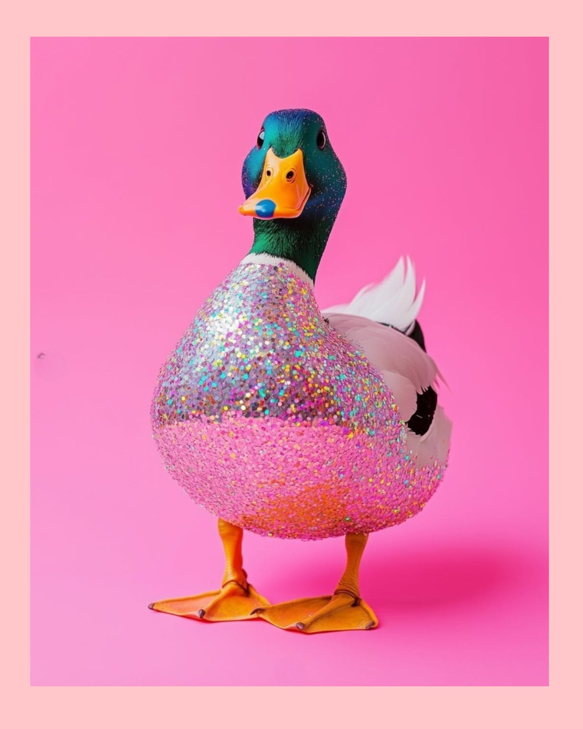 Disco Duck Print-Top 30 Art-Little Fish Co.