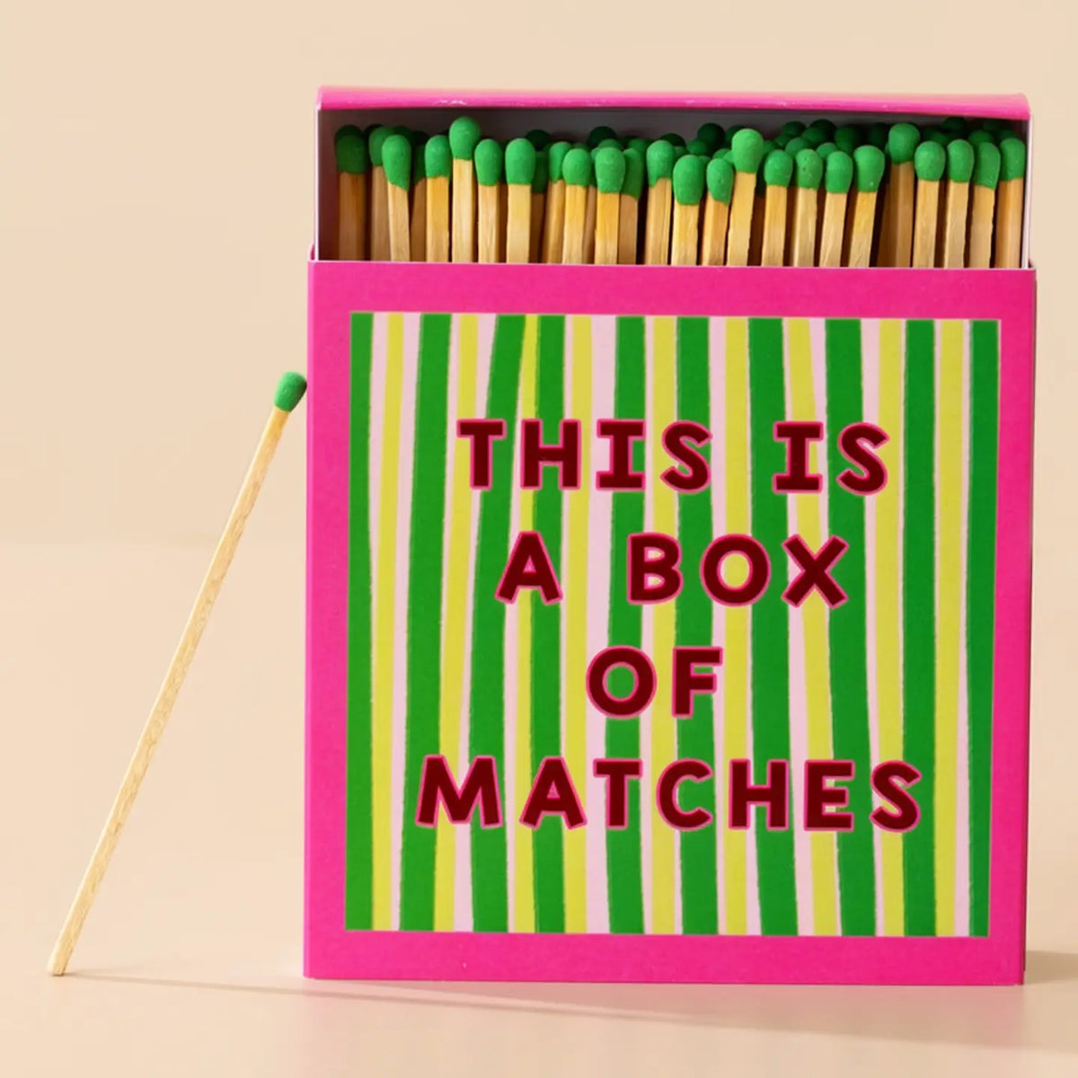 This is a box of safety matches