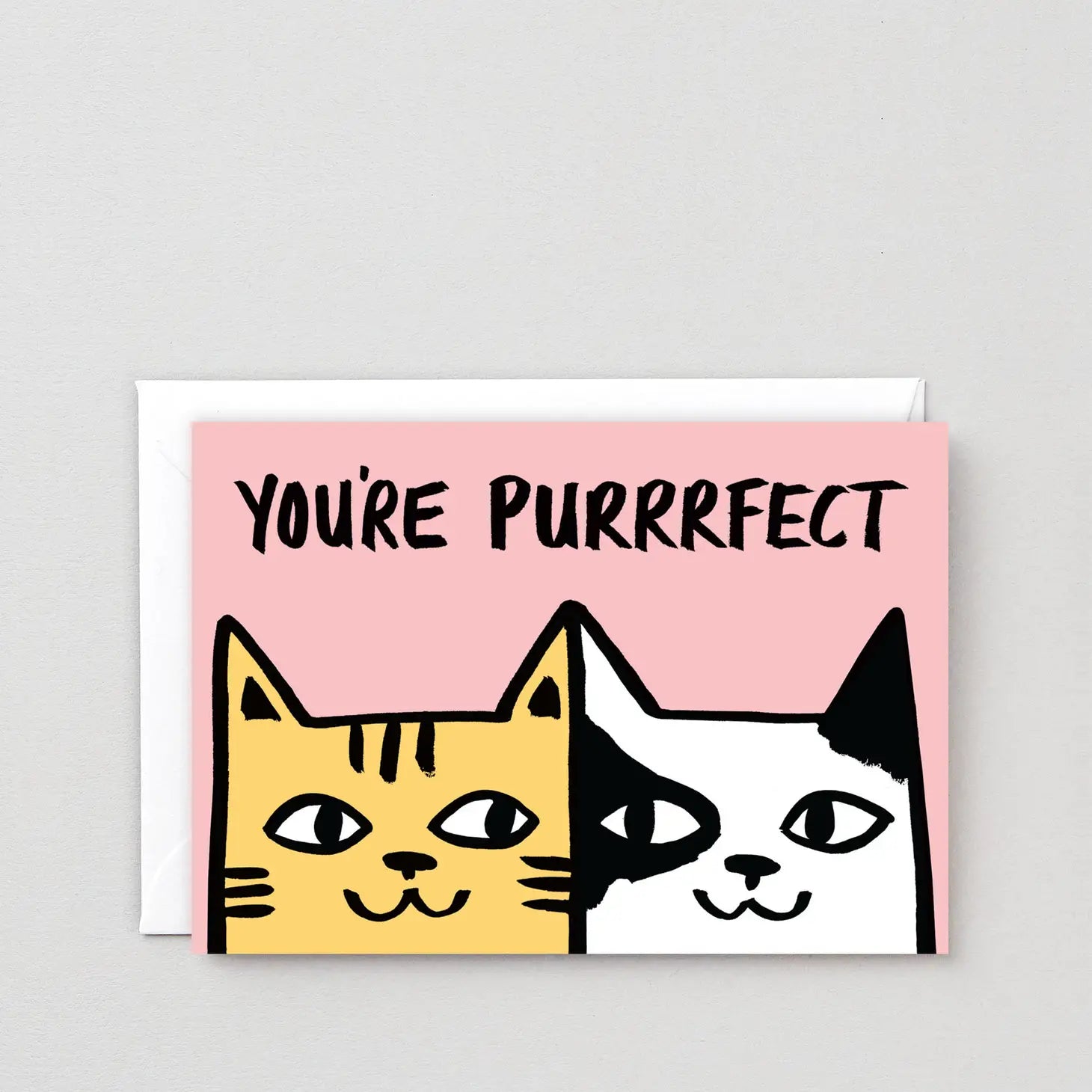 " you're puurrrfect" greeting card-Fun-Little Fish Co.