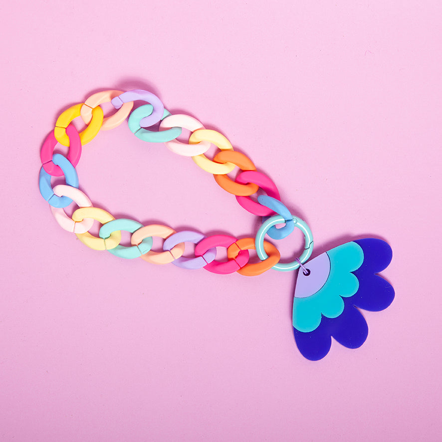 Tripple Petal Keychain - Various Colours-New Arrivals-Little Fish Co.