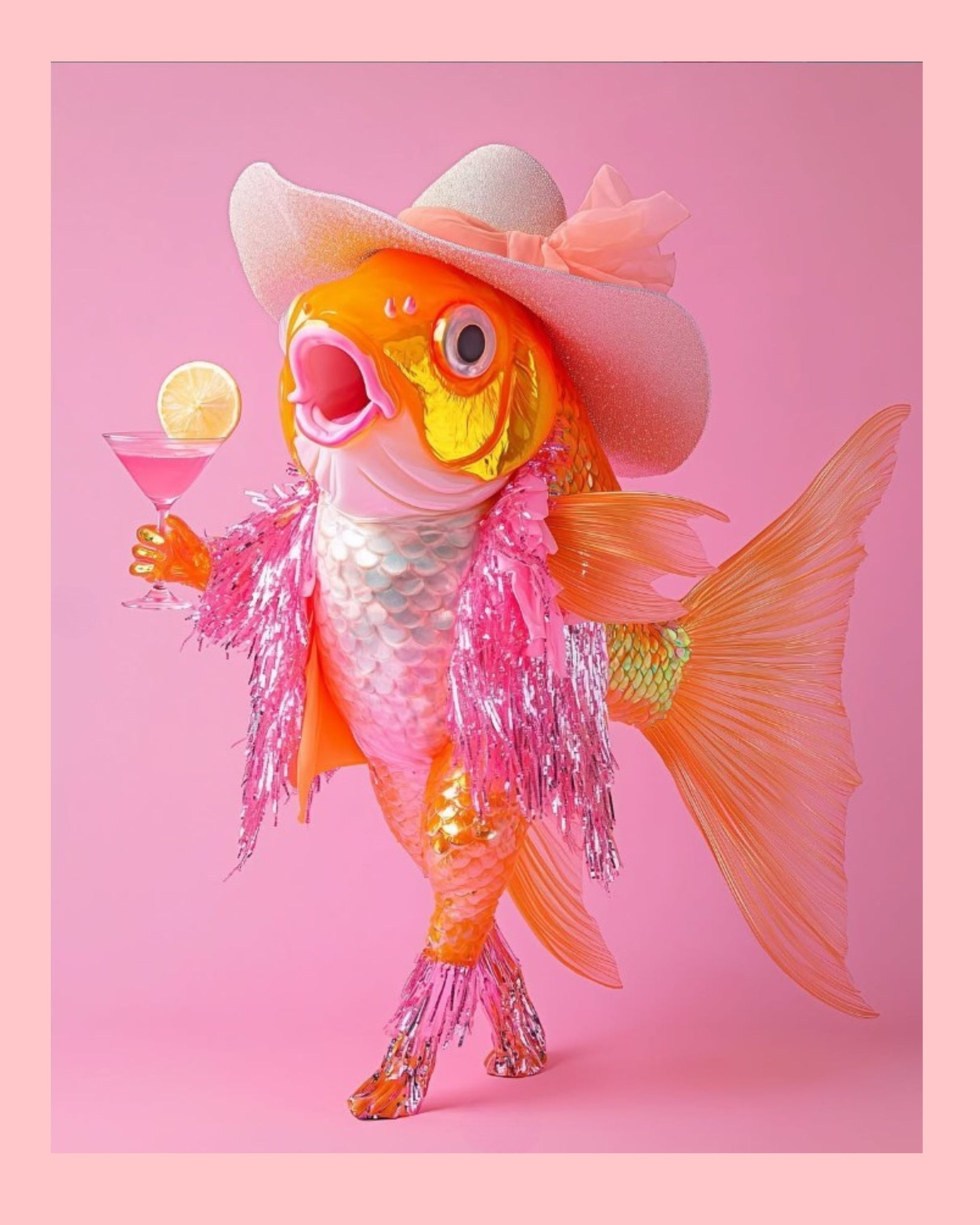 Fishy Dance print-Top 30 Art-Little Fish Co.