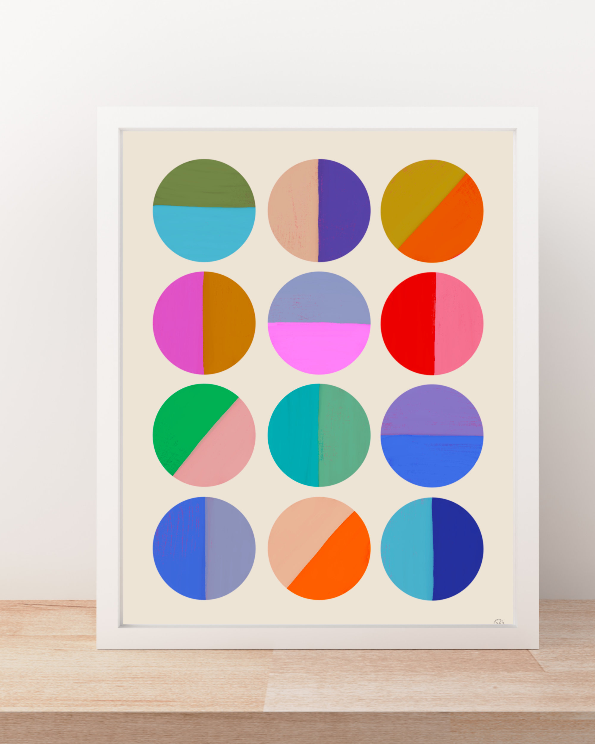 Colour block - Vicky Barone-Art-Little Fish Co.