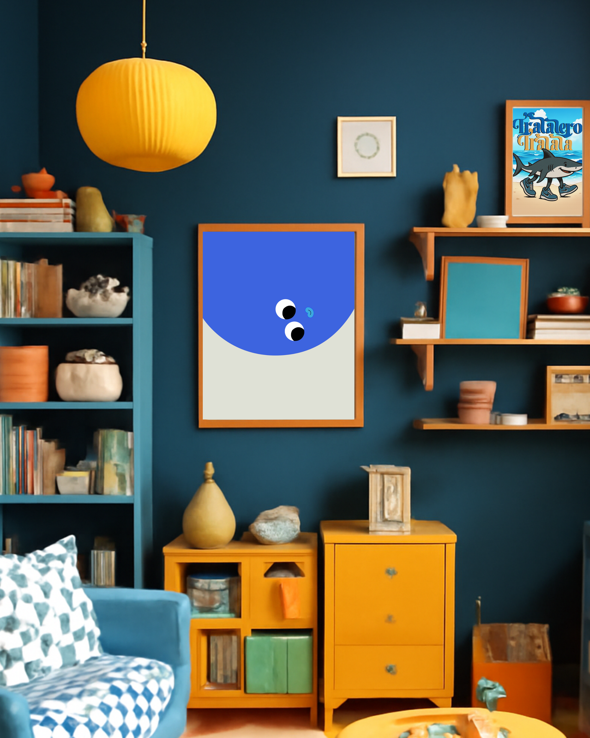 Chuck - Art print - colors available-Art-Little Fish Co.