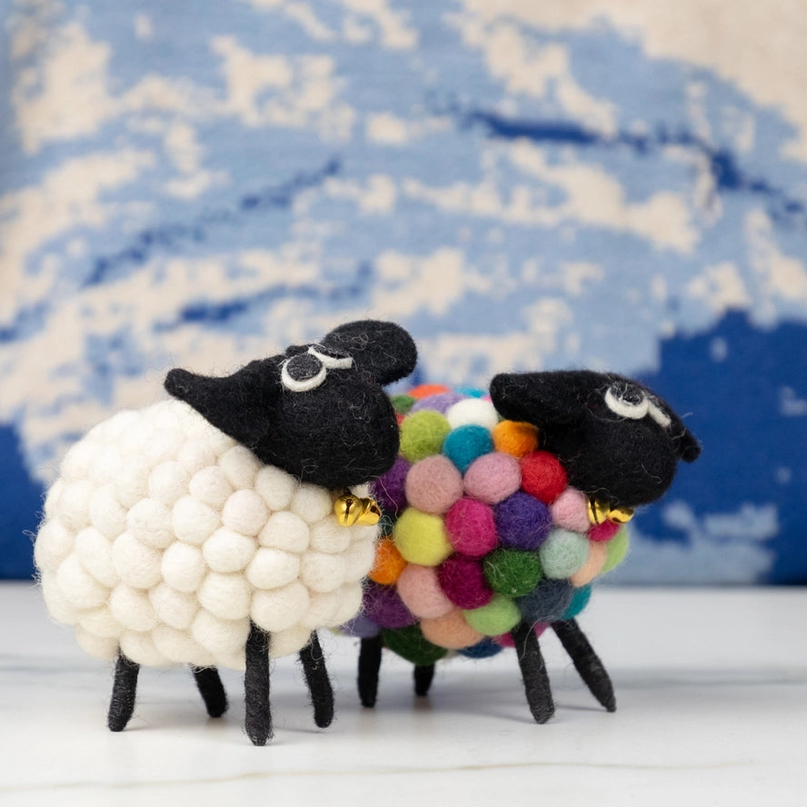 Felt Rainbow Sheep-Little Fish Co.