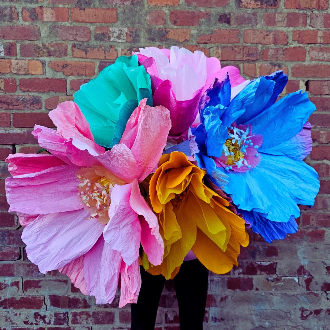 Giant Paper Flowers Melbourne