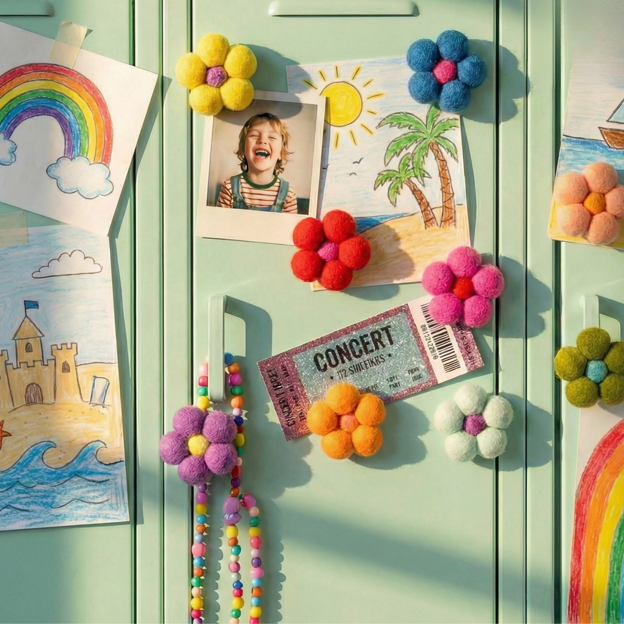 Fair Trade Handmade Felt Flowers (Large)-Little Fish Co.