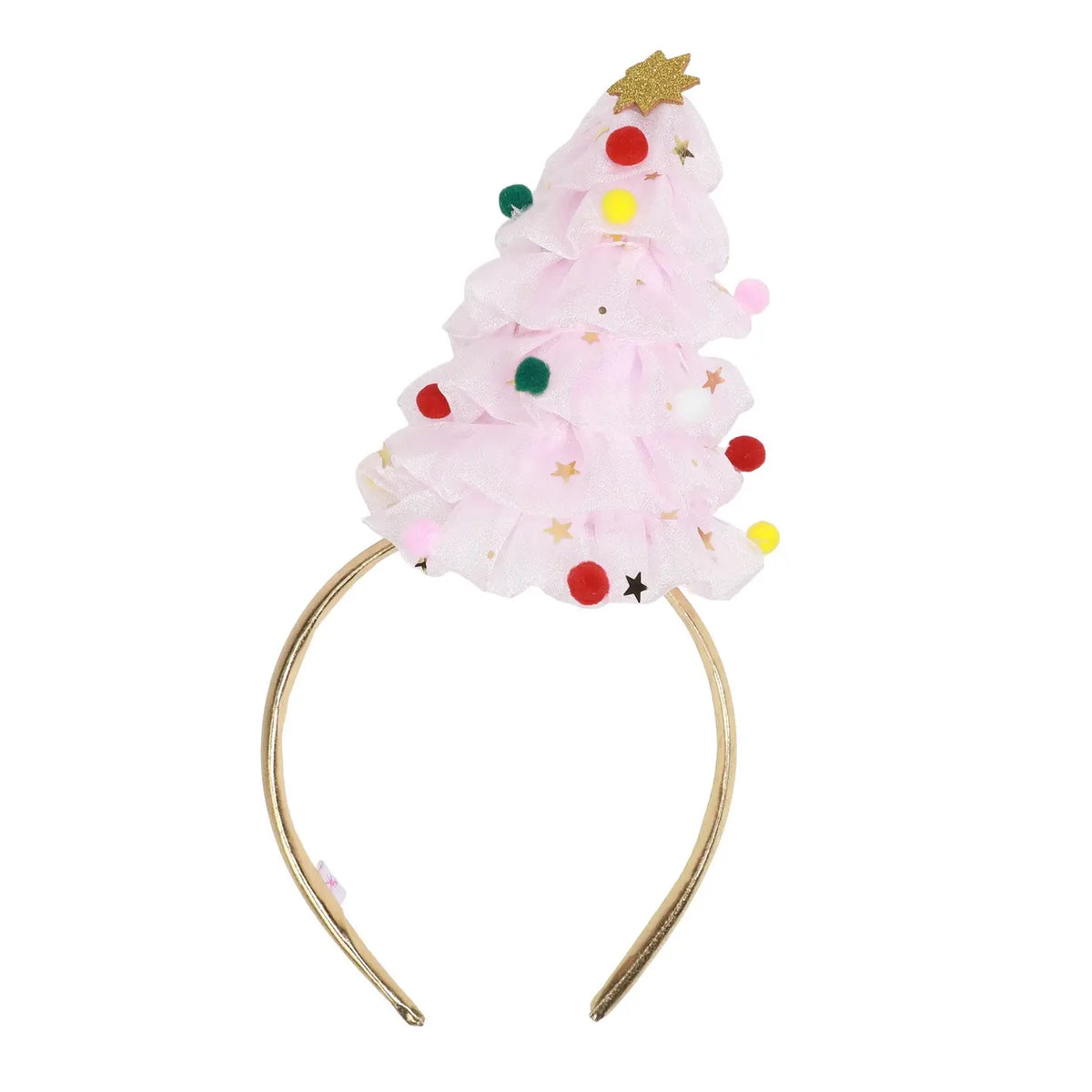 Tree Tulle Headband in Pink
