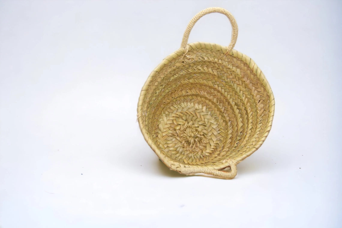 Multicolored Small Basket with Sequin