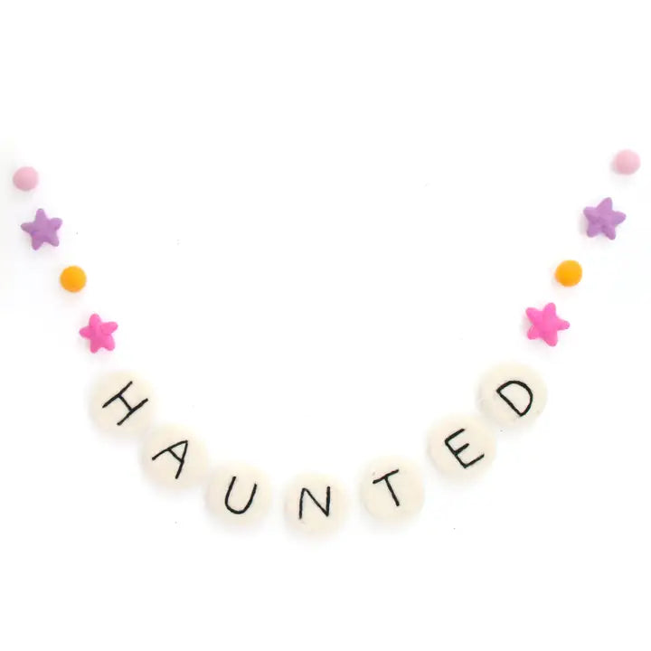 Haunted Friendship Bracelet Garland-Little Fish Co.