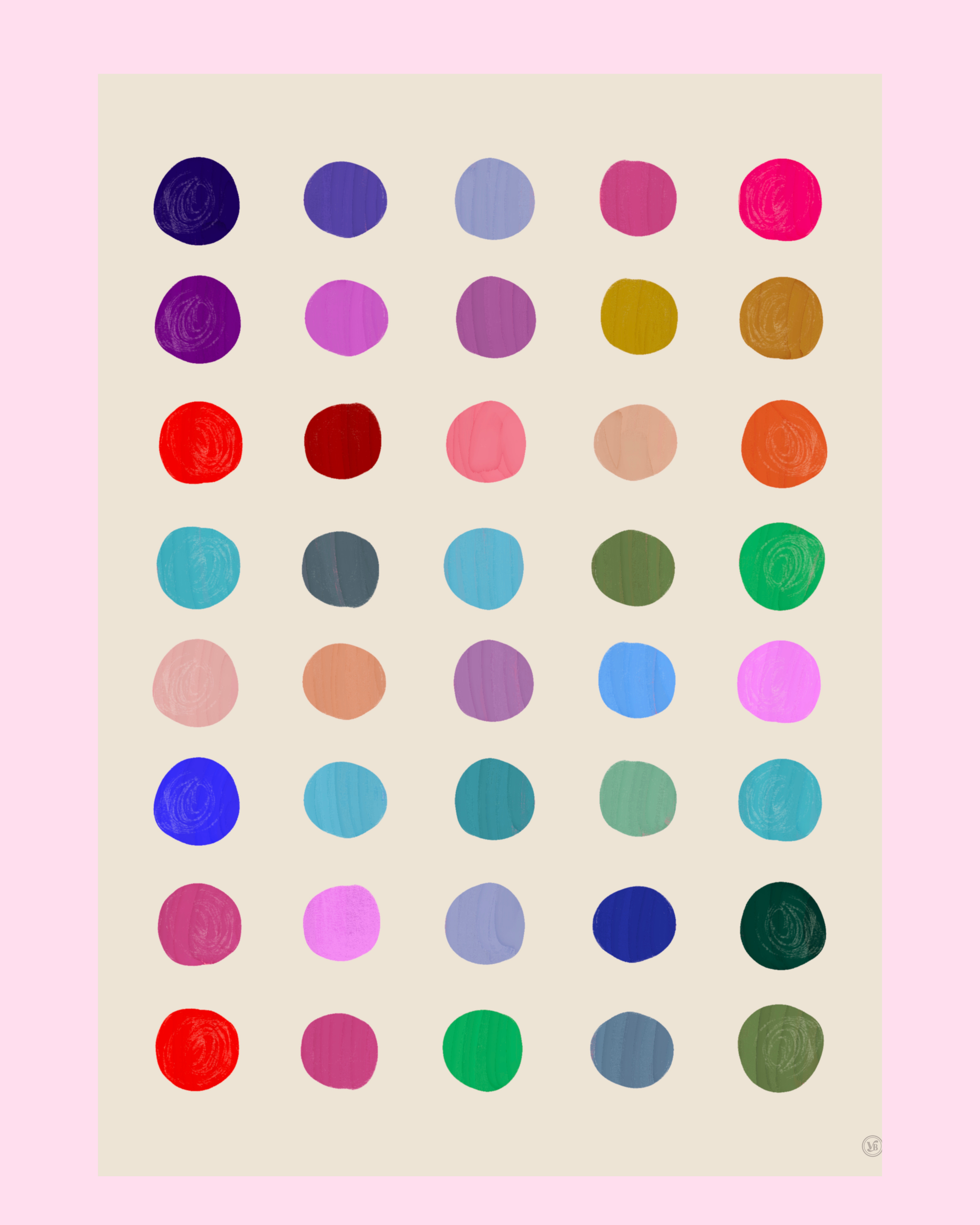 Dots- Vicky Barone-Art-Little Fish Co.