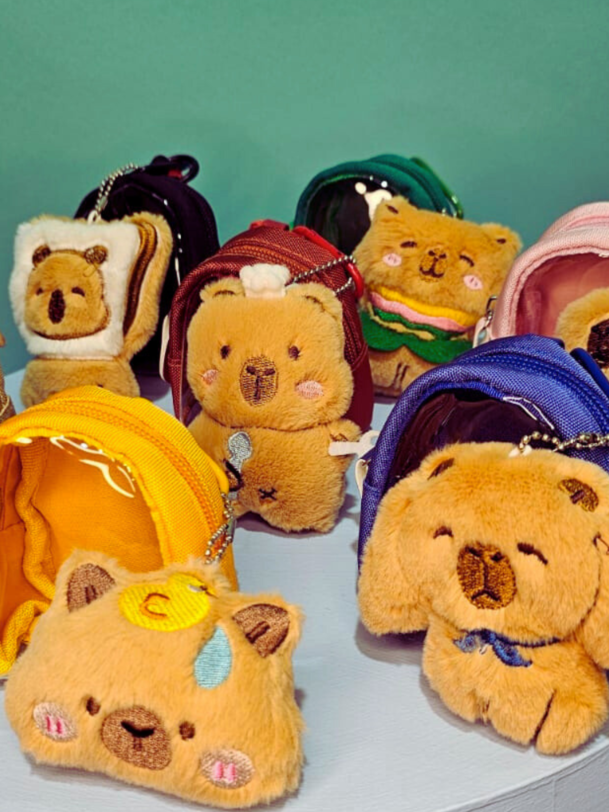 Adopt a Capybara with Backpack - colours assorted-Little Fish Co.