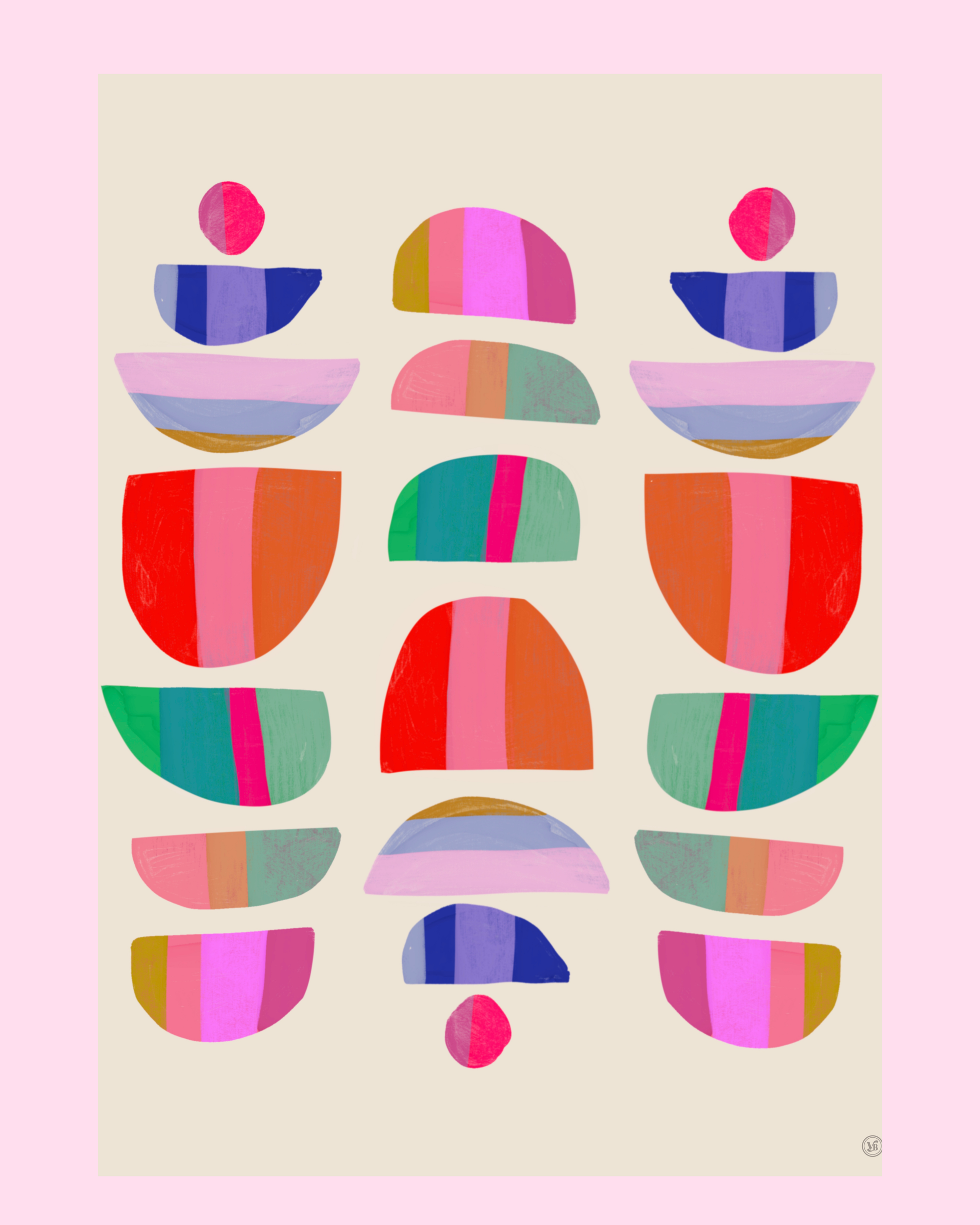 Totems - Vicky Barone-Art-Little Fish Co.