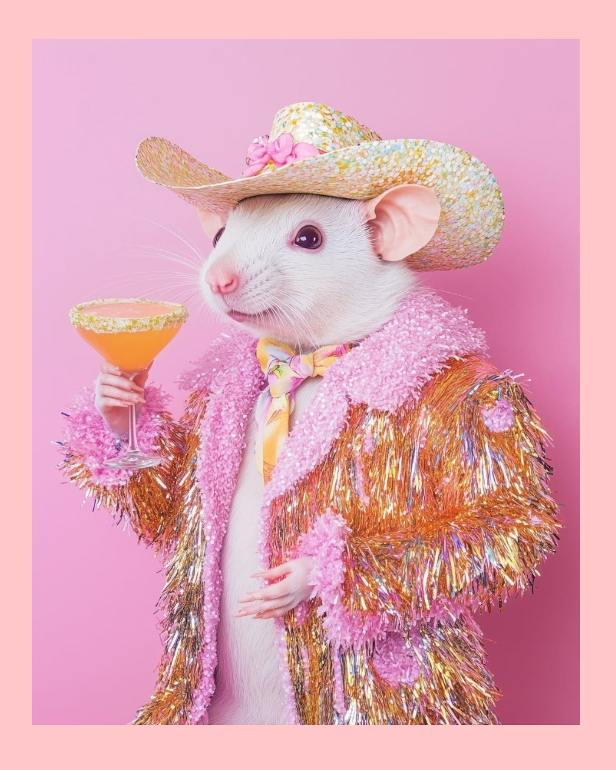 Disco Rat Print-Top 30 Art-Little Fish Co.