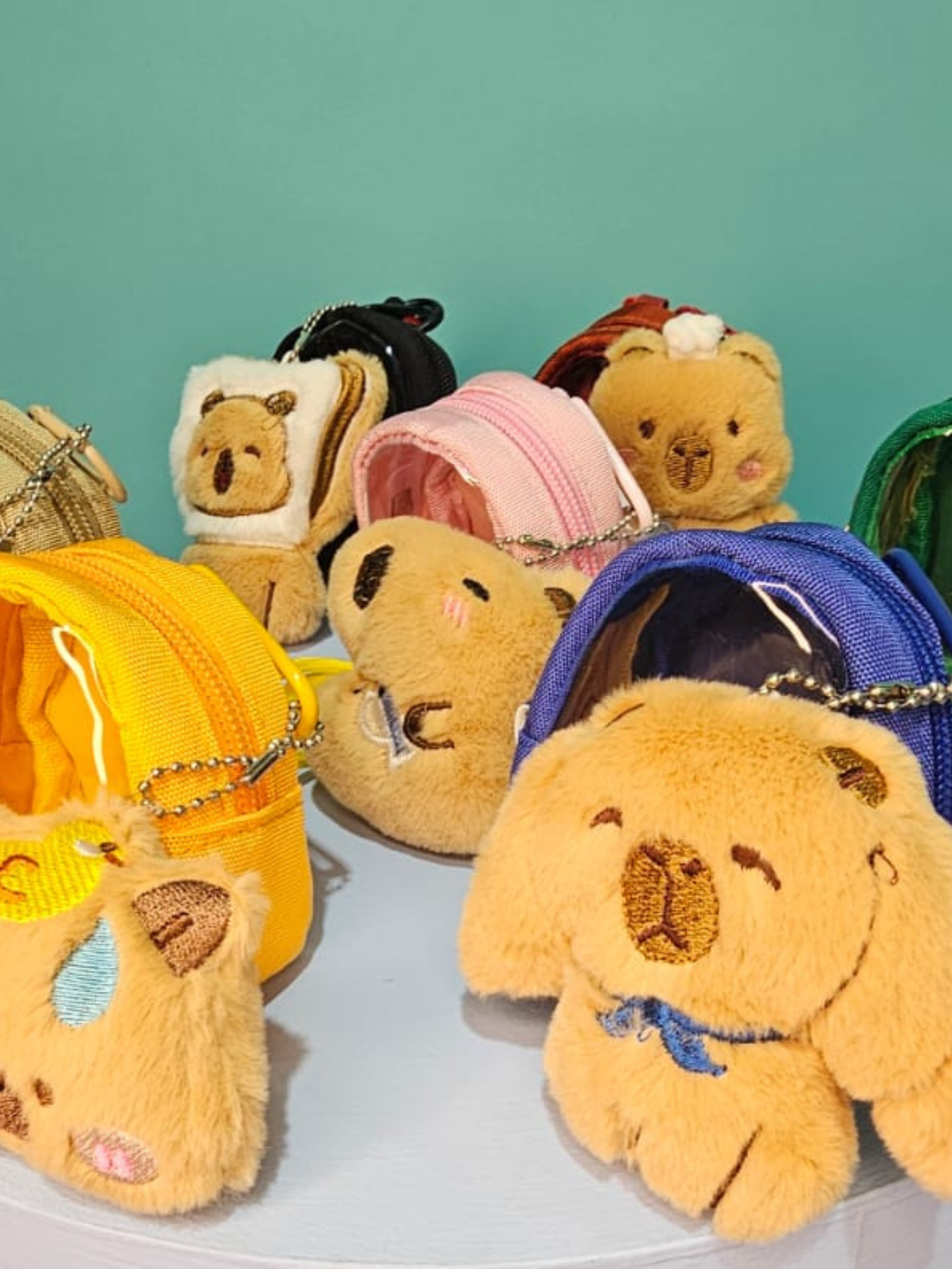 Adopt a Capybara with Backpack - colours assorted-Little Fish Co.