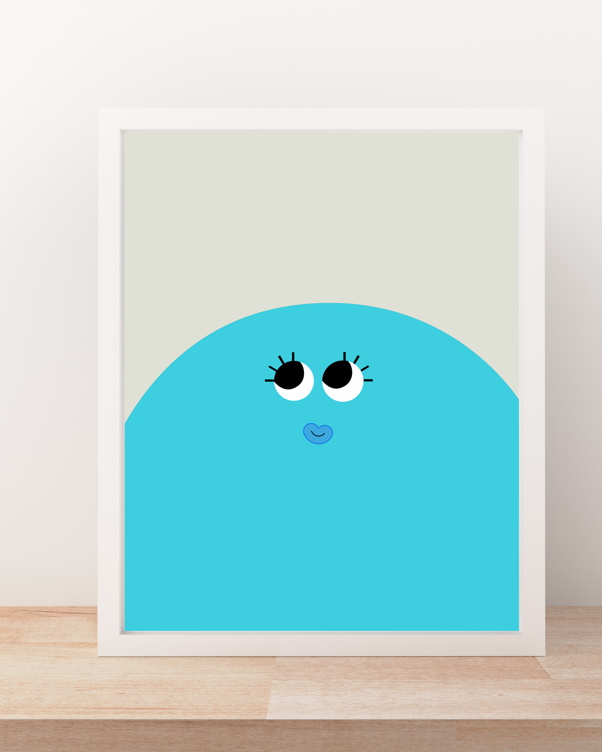 Dotty - Art print - colors available-Art-Little Fish Co.