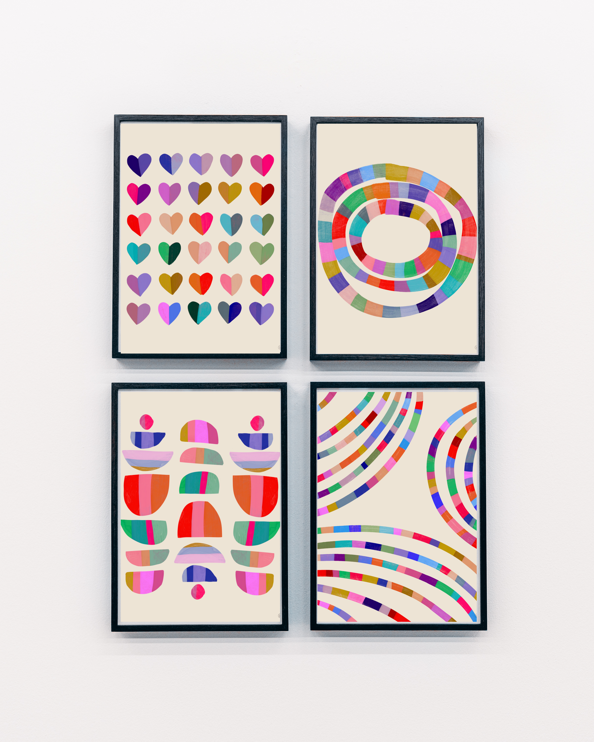 Hearts- Vicky Barone-Art-Little Fish Co.