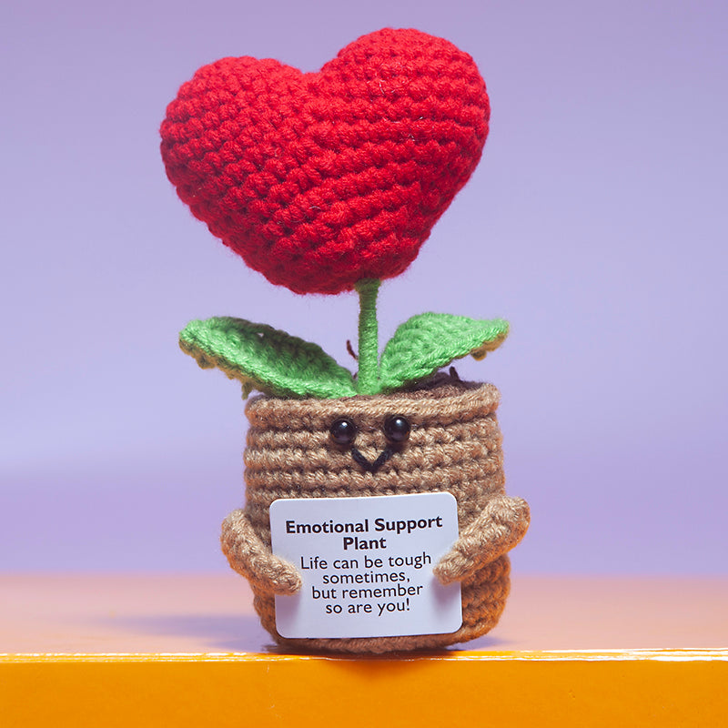 Positive Energy crochet Plant - various-Little Fish Co.