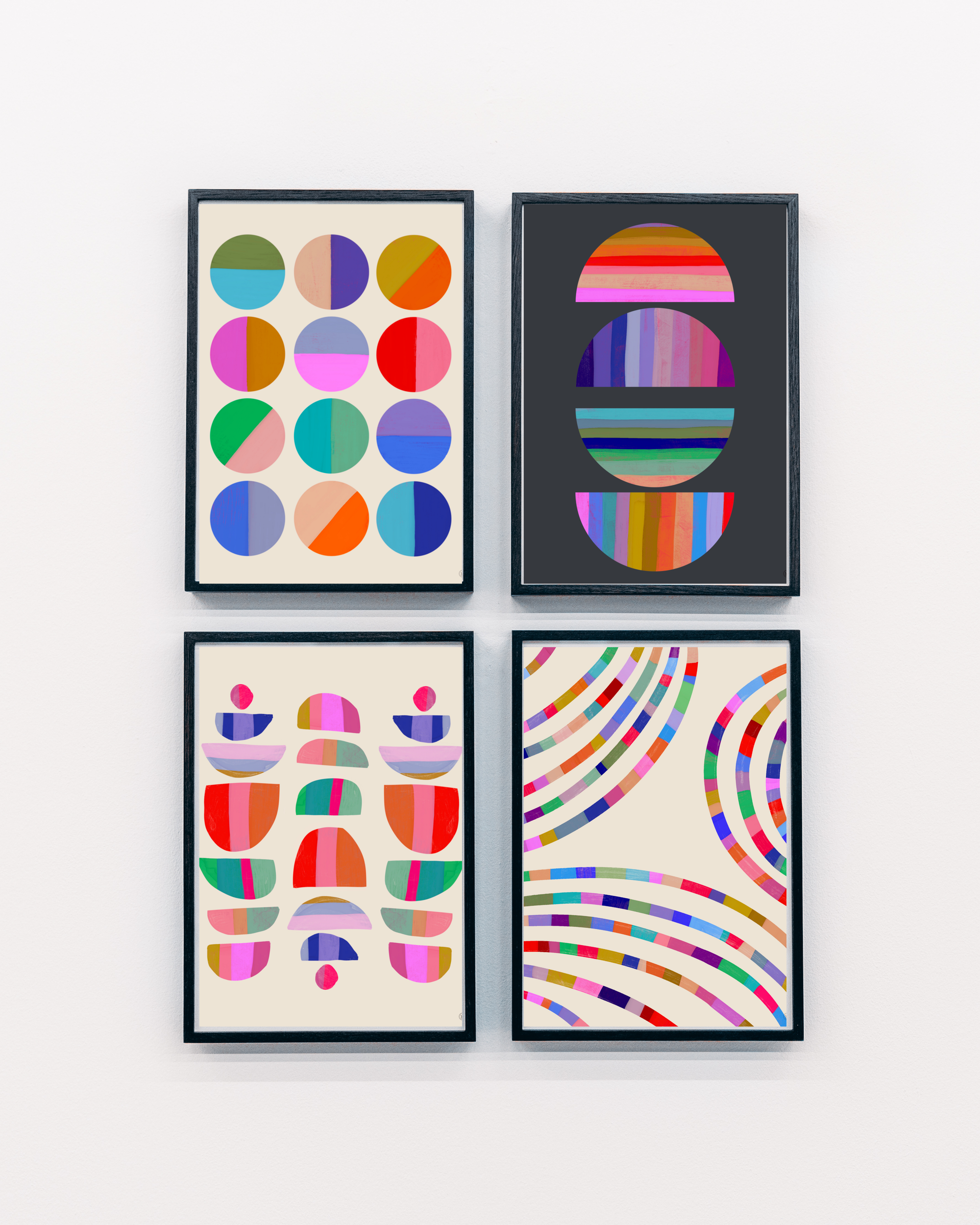 Colour block - Vicky Barone-Art-Little Fish Co.