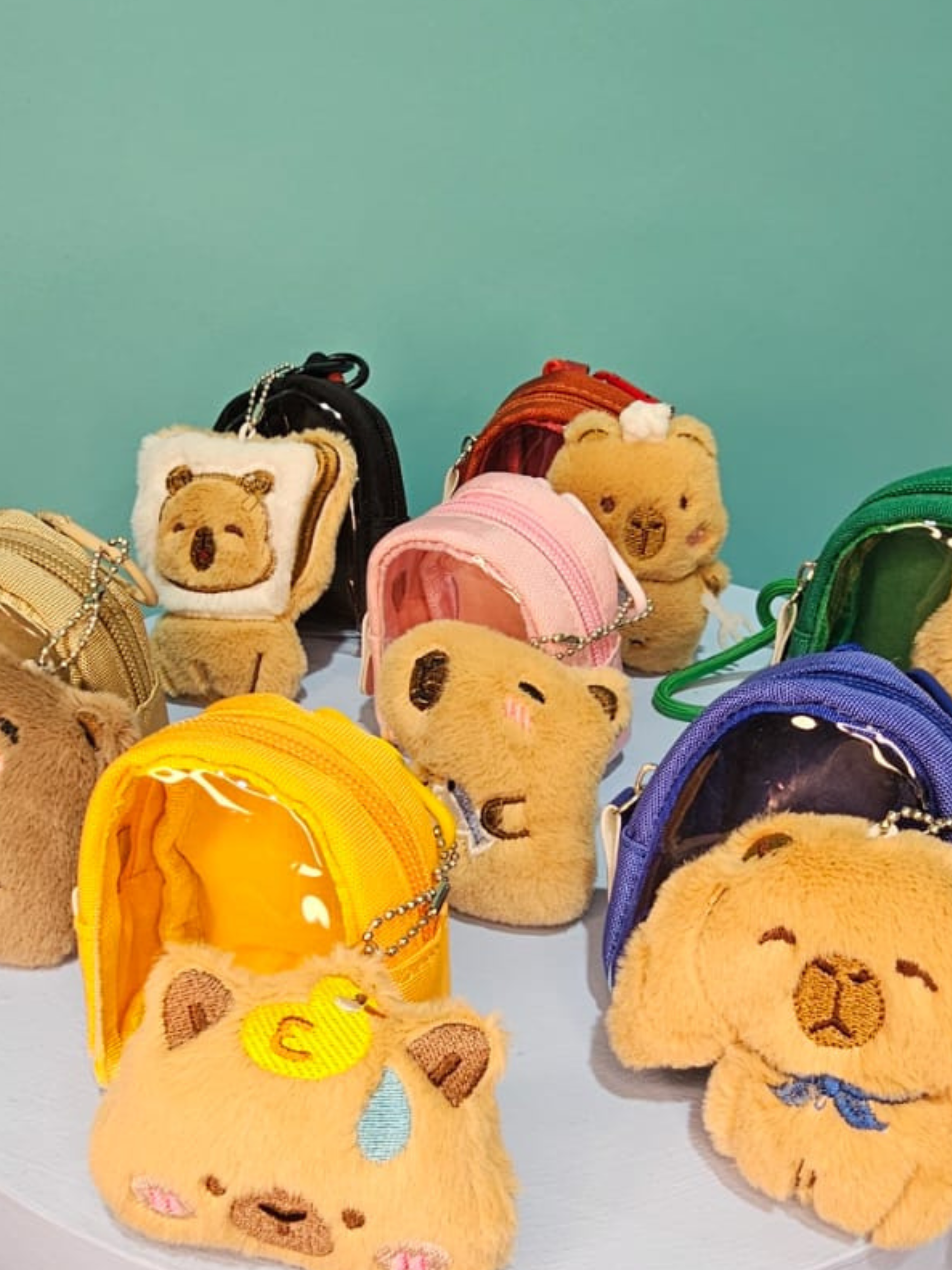 Adopt a Capybara with Backpack - colours assorted-Little Fish Co.