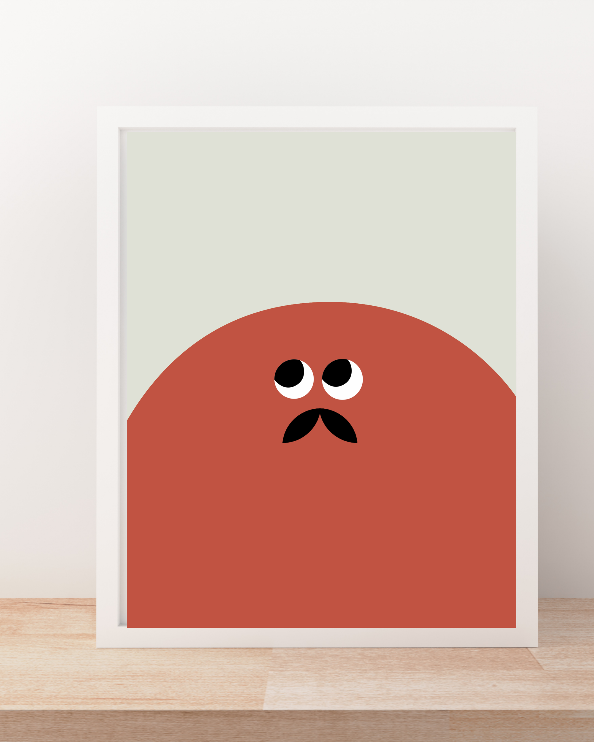 Monsieur - Art print - colors available-Art-Little Fish Co.