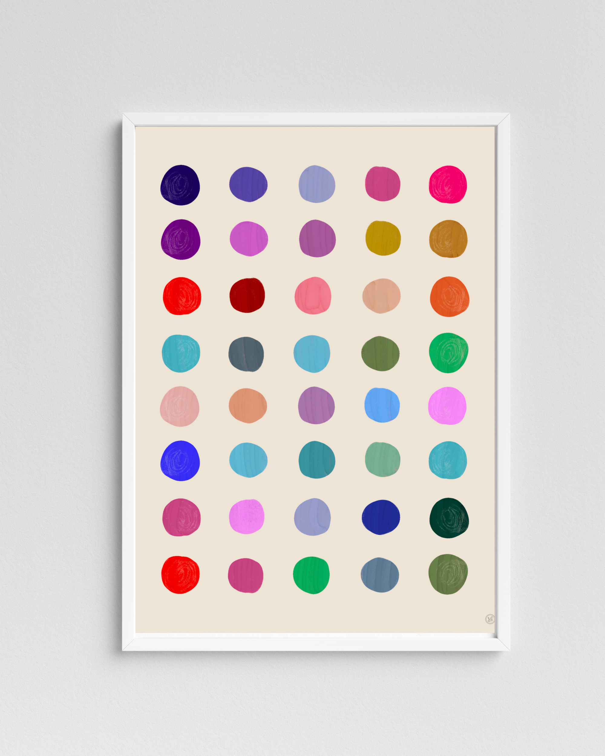 Dots- Vicky Barone-Art-Little Fish Co.