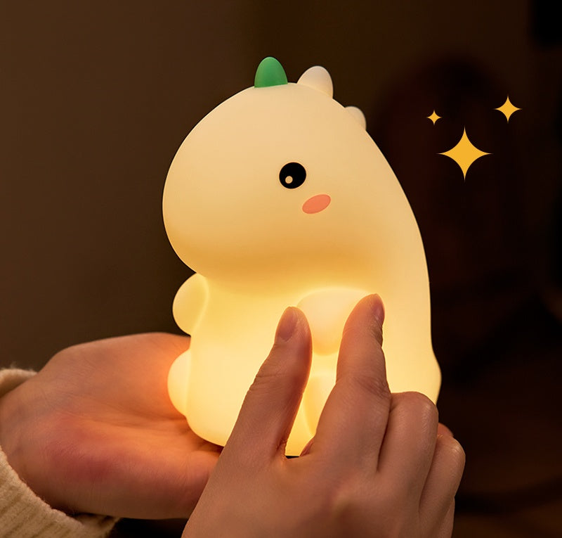 Dinosaur Silicon night light-Top 30 Decor-Little Fish Co.