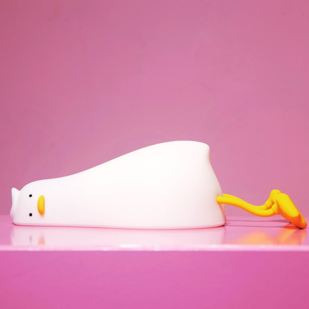Laying Duck Silicon night light-Top 30 Decor-Little Fish Co.