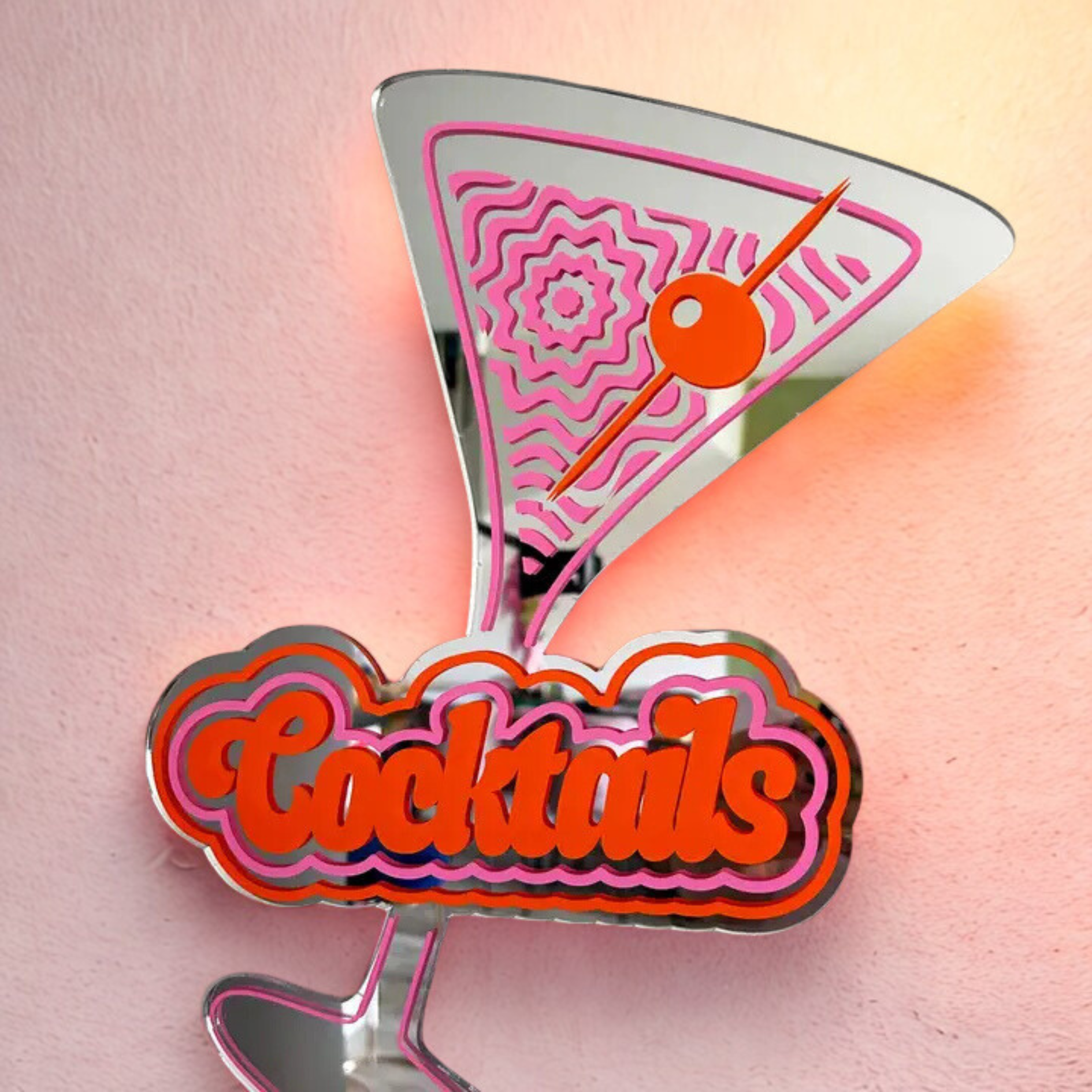Retro Cocktail mirror-New Arrivals 2025-Little Fish Co.