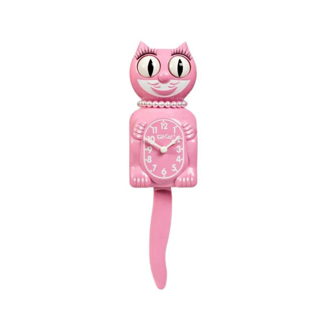 Pink Satin Kit - Cat Clock-Little Fish Co.