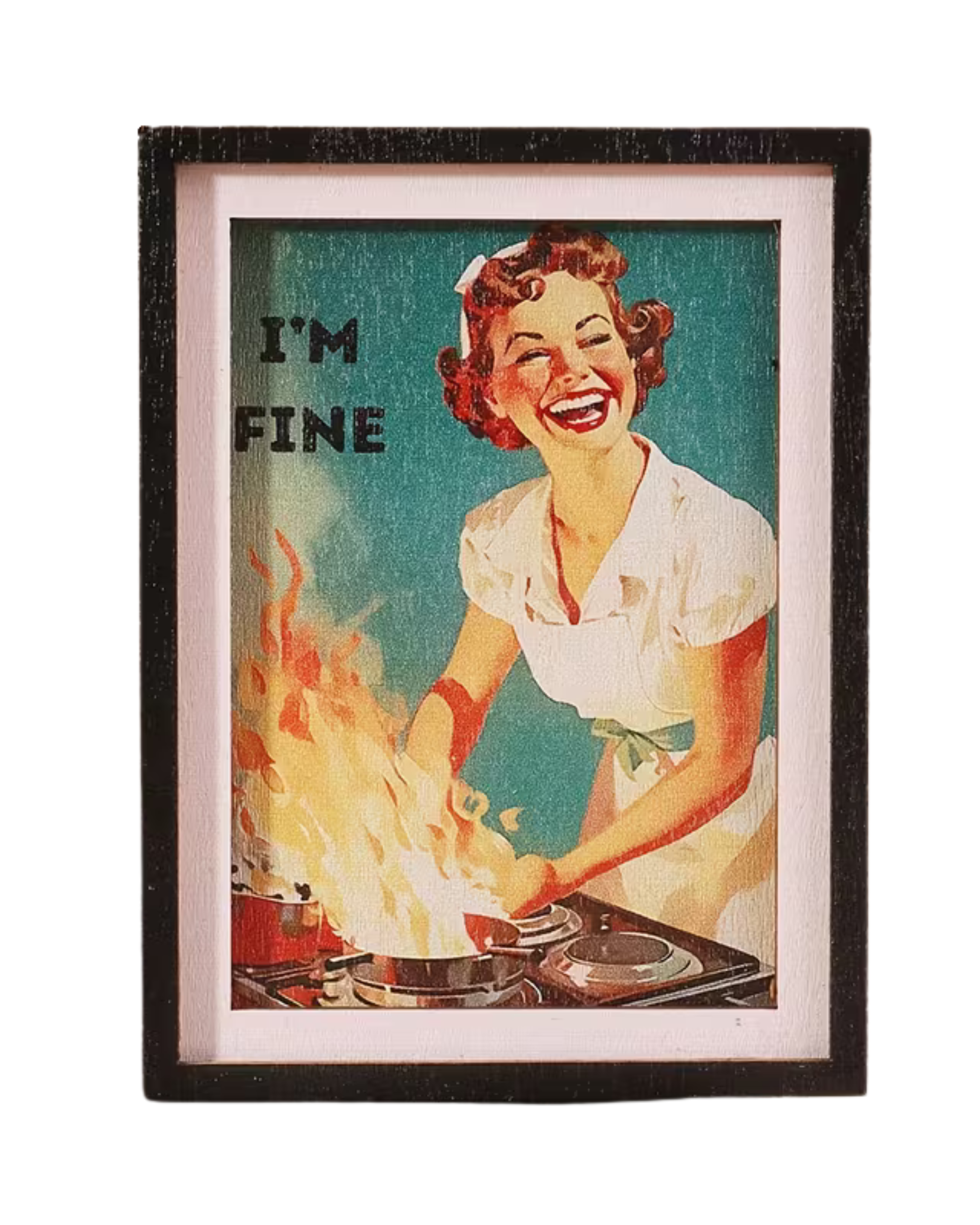 Im fine fridge magnet