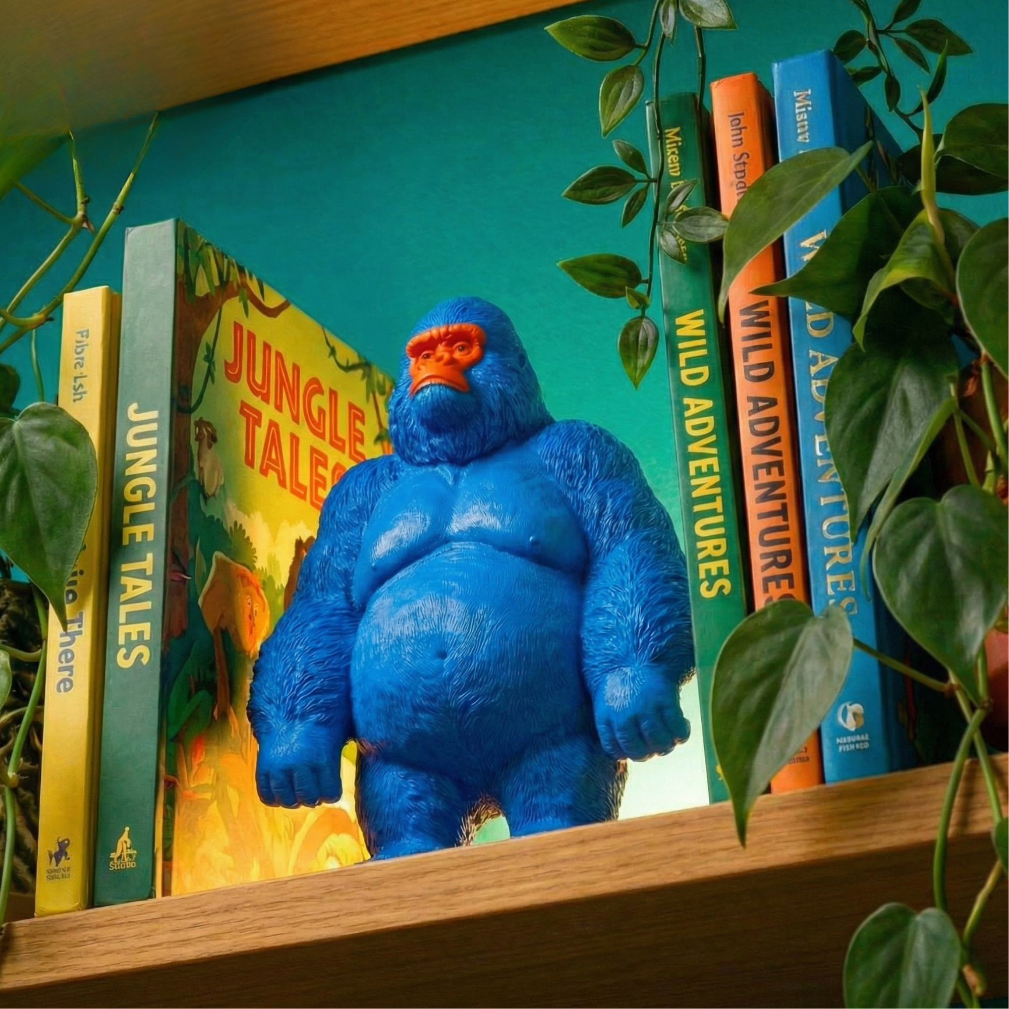 Priscilla Gorilla - Blue-New Arrivals-Little Fish Co.