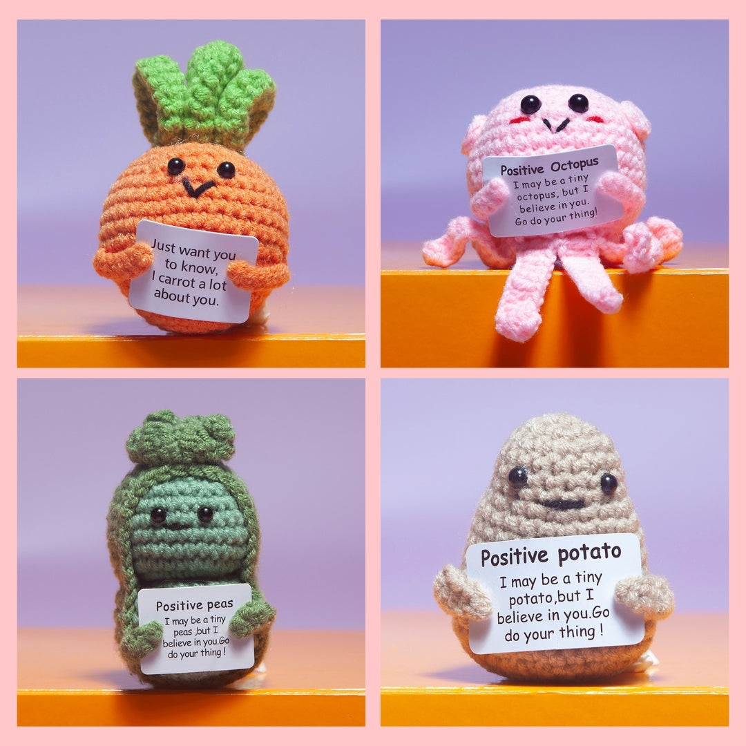 Positive Energy crochet toy - various-Little Fish Co.