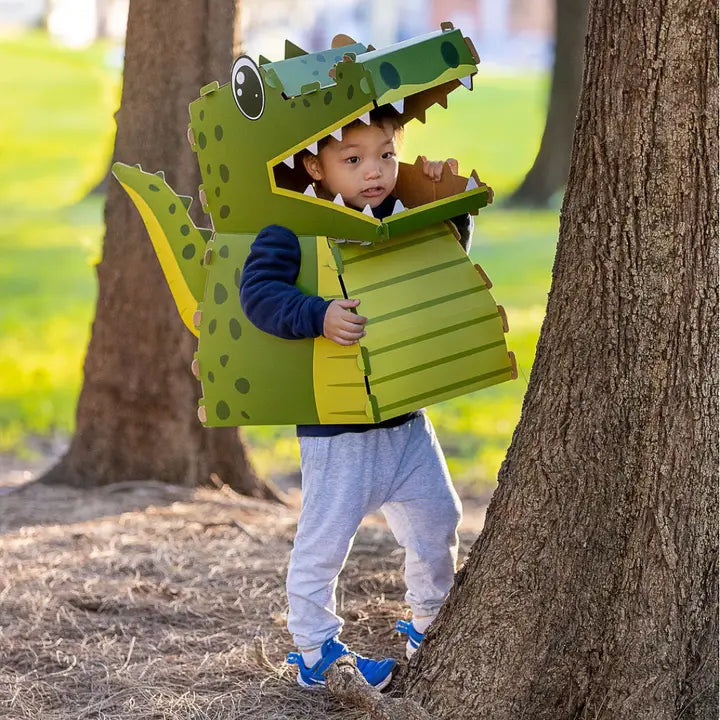 3d Cardboard Crocodile Costume-Little Fish Co.