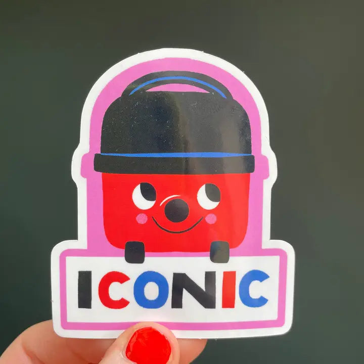 Henry Hoover sticker-Top 30 Stationary-Little Fish Co.