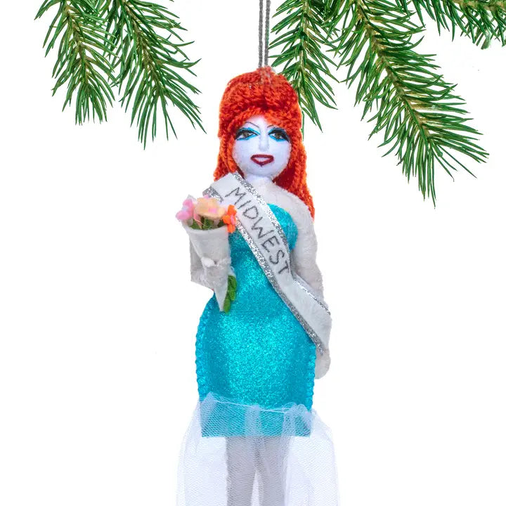 Chappell Roan Felt Ornament-Top 30 Christmas-Little Fish Co.