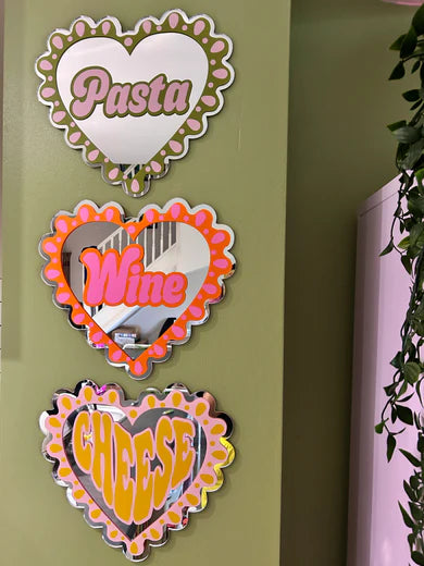 Large Frilly Pasta Heart-Top 30 Decor-Little Fish Co.